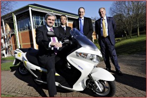 Suzuki Burgman Fuel Cell Motorcycle AutoInformed.com
