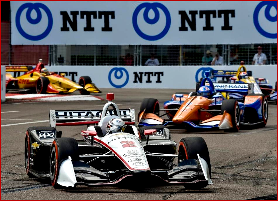 AutoInformed.com on Josef Newgarden. Hitachi Team Penske Chevrolet V6. Wins 2019 St. Petersburg IndyCar